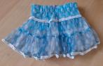 LICHTBLAUWE ROK MET RUCHES MAAT 68, Kinderen en Baby's, Babykleding | Maat 68, Ophalen of Verzenden, Zo goed als nieuw, Meisje