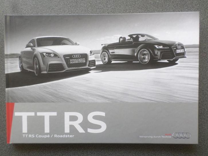 Audi TT RS TT-RS 2009 2010 Boek, Boeken, Auto's | Folders en Tijdschriften, Zo goed als nieuw, Audi, Verzenden