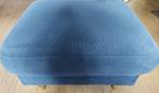 Hocker blauw, Huis en Inrichting, Ophalen, Hout, Gebruikt, Rechthoekig