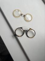 Knijpbrillen en schildpadbril, met étui, Ophalen of Verzenden, Heren