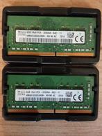16 GB (2x8GB) DDR-4-3200 MHz PC4 3200AA 1Rx8 laptop, Computers en Software, RAM geheugen, Ophalen, DDR4, Zo goed als nieuw, Desktop
