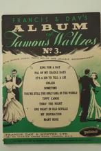 Francis & day's Album of famous waltzes no.3, Verzenden, Gebruikt, Artiest of Componist, Piano