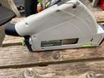 Festool ts55 rebq, Doe-het-zelf en Verbouw, Gebruikt, Invalzaag, Ophalen of Verzenden, 30 tot 70 mm