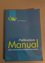 APA Publication Manual - 6th Edition, Ophalen of Verzenden, Gamma, Gelezen, HBO