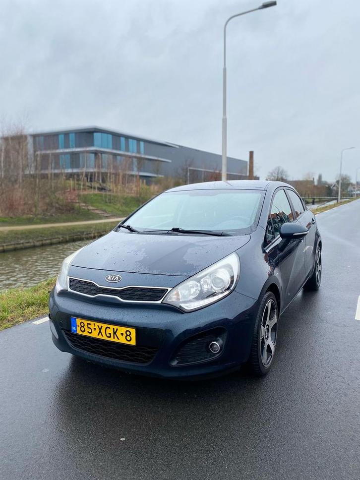 Kia Rio 1.2 I 5DRS 2012 Blauw, Auto's, Kia, Particulier, Rio, ABS, Airbags, Airconditioning, Alarm, Bluetooth, Bochtverlichting
