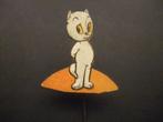 Tom Poes stripfiguur (bedacht door Marten Toonder) speld, Verzamelen, Speldjes, Pins en Buttons, Verzenden, Gebruikt, Overige onderwerpen