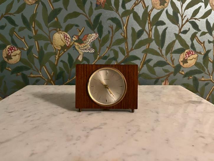 Vintage Kienzle wekker, Antiek en Kunst, Antiek | Klokken, Ophalen of Verzenden