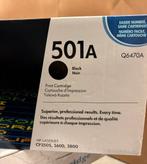 Nieuw HP 501A Black Noir Q6470A LASERJET CP3505, 3600, 3800, Ophalen of Verzenden, Nieuw, Toner, Hp