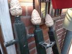 Dennenappel hekwerkstaanders., Tuin en Terras, Ophalen of Verzenden