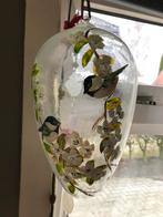 Glazen hanger. Hand beschilderd., Antiek en Kunst, Antiek | Glas en Kristal, Ophalen of Verzenden