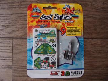 Nieuw! 9 leuke mini vliegtuig 3D puzzels puzzel beschikbaar voor biedingen