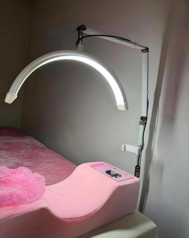 ACTIE!! Witte Moonlight Halve Maan Beauty Lamp – Nieuw, Huis en Inrichting, Lampen | Vloerlampen, Nieuw, 150 tot 200 cm, Ophalen of Verzenden