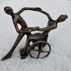 Beeld: Rolstoel dansen  - ballet enz. (nieuw), Antiek en Kunst, Kunst | Beelden en Houtsnijwerken