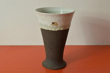 Zeer grote retro vintage jaren 50 AGU Reuver fat lava vaas beschikbaar voor biedingen