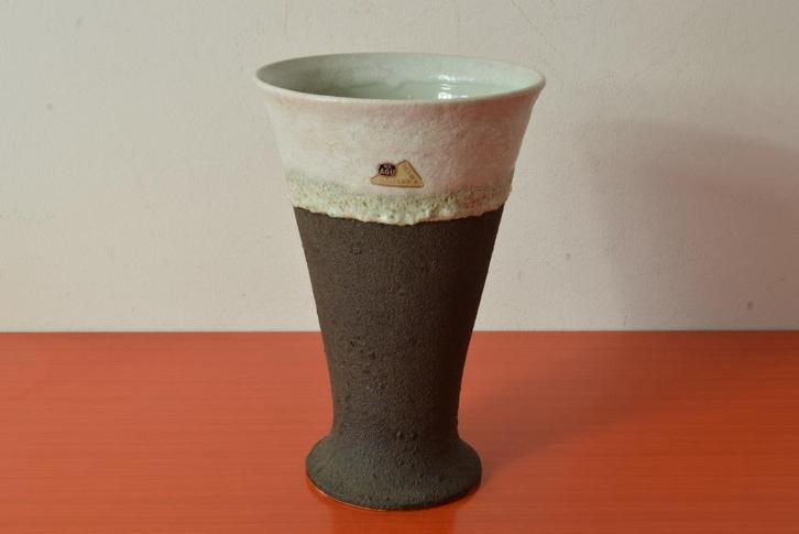 Zeer grote retro vintage jaren 50 AGU Reuver fat lava vaas, Antiek en Kunst, Antiek | Vazen, Ophalen of Verzenden