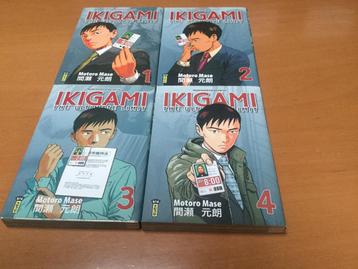 Manga Ikigami deel 1+2 The ultimate limit Motoro Mase NL 1e 