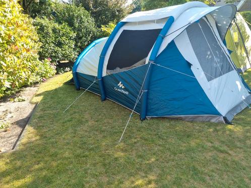 Quechua Air Seconds 4.1 F&B Opblaastent, Caravans en Kamperen, Tenten, tot en met 4, Gebruikt, Ophalen