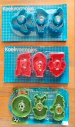 3 sets koekvormpjes SETPRIJS, Ophalen of Verzenden, Zo goed als nieuw, Versiering