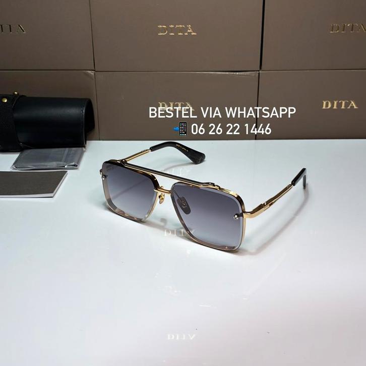 Dita mach six zonnebril, Sieraden, Tassen en Uiterlijk, Zonnebrillen en Brillen | Heren, Nieuw, Overige merken, Zwart, Ophalen of Verzenden