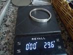 mooie echt zilveren massieve armband strak model gemerkt 925, Ophalen of Verzenden, Zo goed als nieuw, Zilver, Zilver