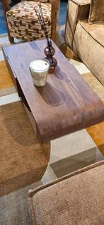 Salontafel Koning Bruin Japandi | Showmodel korting!, Ophalen, Bornsestraat, 100 tot 150 cm, 50 tot 100 cm