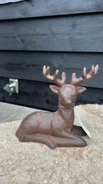 Gietijzeren liggend hert - Stoer en landelijk, Ophalen of Verzenden, Nieuw