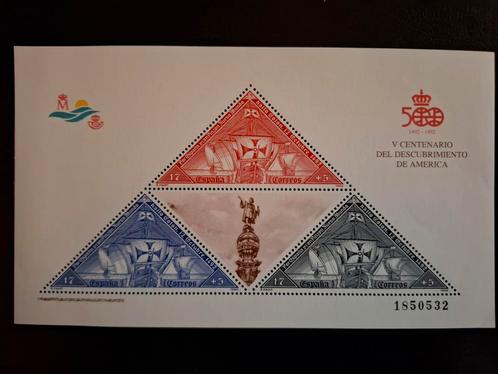 Spanje 1992 Discovery America, Postzegels en Munten, Postzegels | Europa | Spanje, Postfris, Ophalen of Verzenden