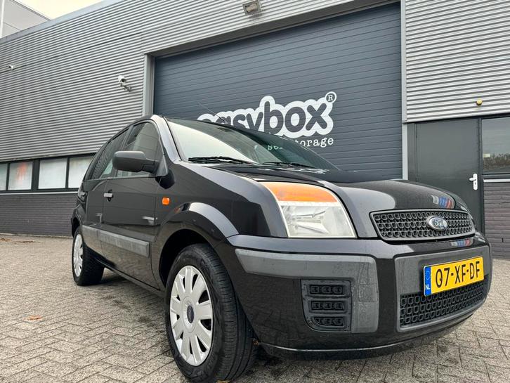 Ford Fusion 1.4 16V 2007 Zwart airco/nieuw apk, Auto's, Ford, Particulier, Benzine, C, Hatchback, Handgeschakeld, Origineel Nederlands