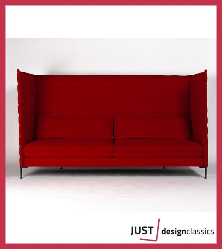 Vitra Alcove Highback 3-zits Sofa (2 beschikbaar), Huis en Inrichting, Fauteuils, Zo goed als nieuw