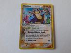 Blastoise holo 2/100 Crystal Guardians met Crimp bovenkant, Ophalen of Verzenden, Zo goed als nieuw