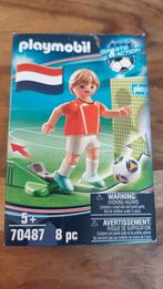 Playmobil Sports & Action Voetbalspeler Nederland - 70487, Ophalen of Verzenden, Zo goed als nieuw