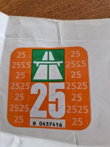 Zwitserland Vignet 2025 beschikbaar voor biedingen