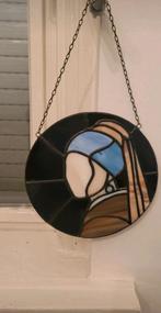 Glas in lood stained glass meisje met de parel, Ophalen of Verzenden, Nieuw