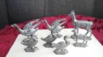 7 Tinnen figuurtjes., Antiek en Kunst, Antiek | Tin, Ophalen of Verzenden
