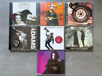 Bryan Adams 7xcd- Live, Best, 18, Everything, Spirit, Really beschikbaar voor biedingen
