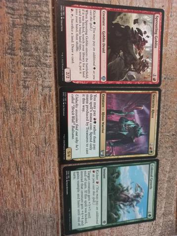 Magic the gathering kaarten  beschikbaar voor biedingen