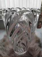 Nieuwe zware kristallen vaas., Antiek en Kunst, Antiek | Glas en Kristal, Ophalen of Verzenden
