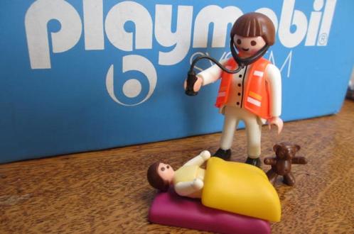 ziekenhuis special 4623 dokter baby bedje stethoscoop 100%, Kinderen en Baby's, Speelgoed | Playmobil, Zo goed als nieuw, Complete set