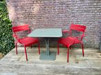 Fermob luxembourg tafel en 2 stoelen, Aluminium, Zo goed als nieuw, Tuinset, Eettafel