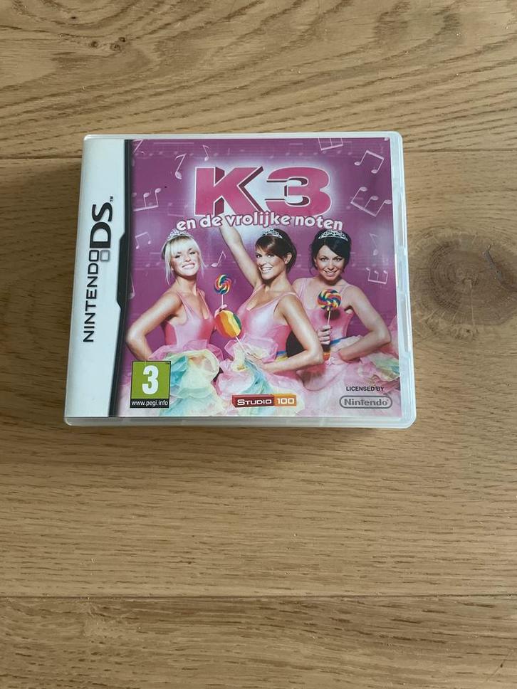 K3 en de Vrolijke Noten - Nintendo DS, Spelcomputers en Games, Games | Nintendo DS, Gebruikt, Muziek, 1 speler, Vanaf 3 jaar, Ophalen of Verzenden