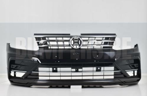 Bumper VOLKSWAGEN TIGUAN R-LINE R LINE PRE-FACELIFT 2017- Vo, Auto-onderdelen, Carrosserie en Plaatwerk, Bumper, Voor, Gebruikt