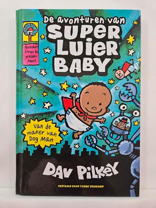 Dav Pilkey - De avonturen van super luier baby, Boeken, Kinderboeken | Jeugd | onder 10 jaar, Zo goed als nieuw, Ophalen of Verzenden