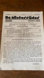De motorrijder 42 tijdschrift 19 november 1937, Ophalen of Verzenden, Tijdschrift, 1920 tot 1940