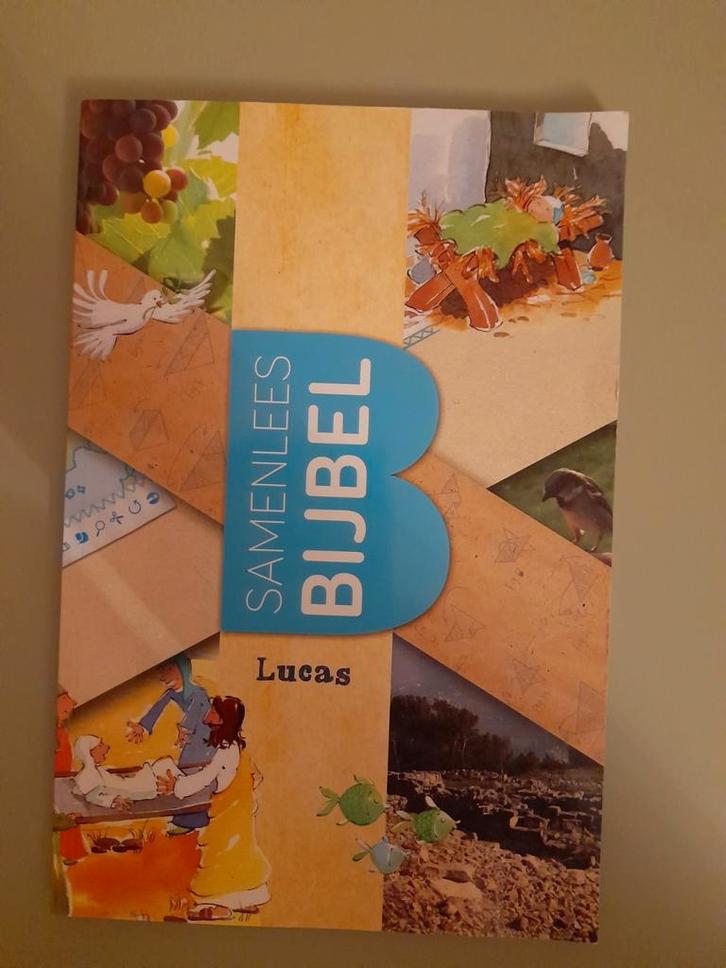 Samenleesbijbel Lucas - Kinderbijbel in goede staat, Boeken, Godsdienst en Theologie, Zo goed als nieuw, Christendom | Protestants