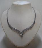 Zilveren vintage collier met meander nr.548