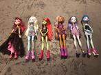 Monster high poppen  Setje van 6 stuks van mattel., Ophalen of Verzenden, Zo goed als nieuw, Fashion Doll