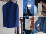 Wollen Van Gils-pak. Eénmaal gedragen, maat 52/42R, Kleding | Heren, Kostuums en Colberts, Maat 52/54 (L), Blauw, Zo goed als nieuw