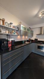 Complete keuken met granieten werkblad, Huis en Inrichting, Keuken | Complete keukens, Ophalen, Gebruikt, Graniet of Steen, Hoekkeuken