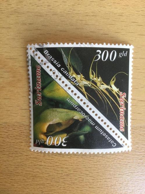 Suriname 1996 orchideeën, Postzegels en Munten, Postzegels | Thematische zegels, Gestempeld, Dier of Natuur, Ophalen of Verzenden