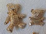 Diverse vintage goudkleurige broches, Overige materialen, 4 tot 7 cm, Onbekend, Ophalen of Verzenden